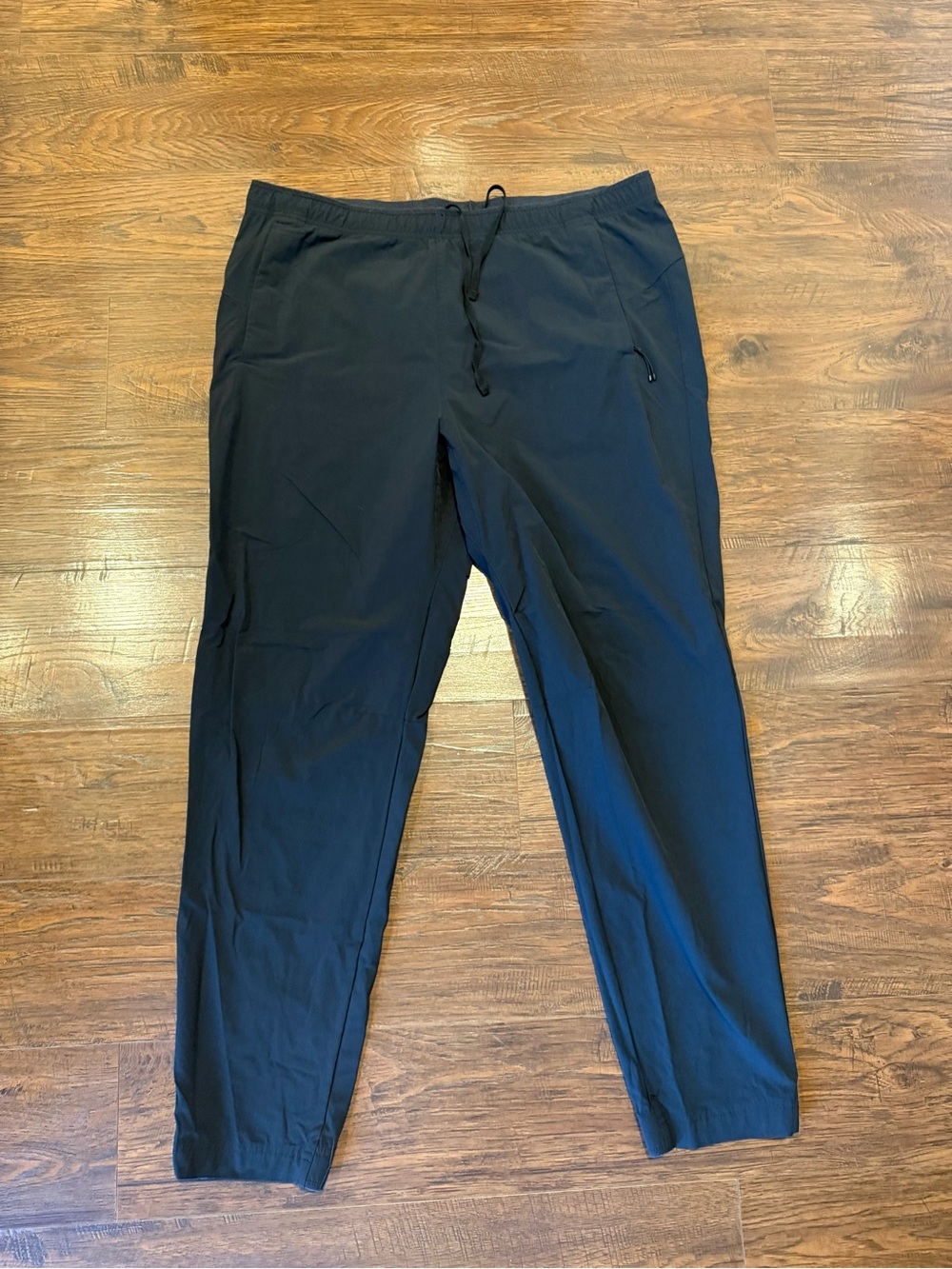 Women's Black Drawstring Active Pants